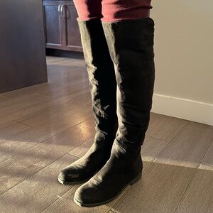 Black Over the Knee Boots